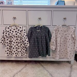 Set of Three Toddler Dresses Zara, Rylee and Cru, Miles the Label